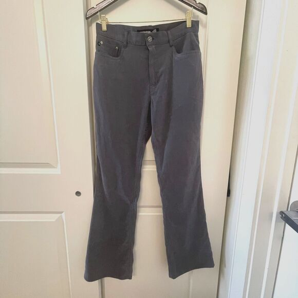 Zana di Vintage Y2K Women's Grey High Waist Stretch Wide Leg Pant Size 11 - Picture 2 of 9